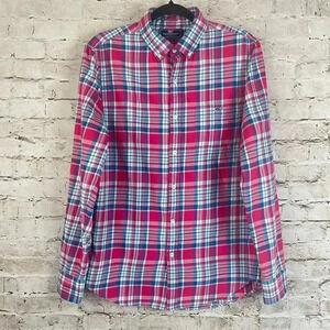 Vineyard Vines Men's Small Long Sleeve Button Down Slim Fit Tucker Shirt Plaid S